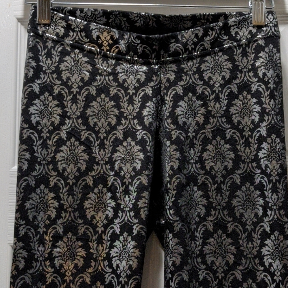 Blackmilk size M Shiny Shiny Wallpaper leggings
